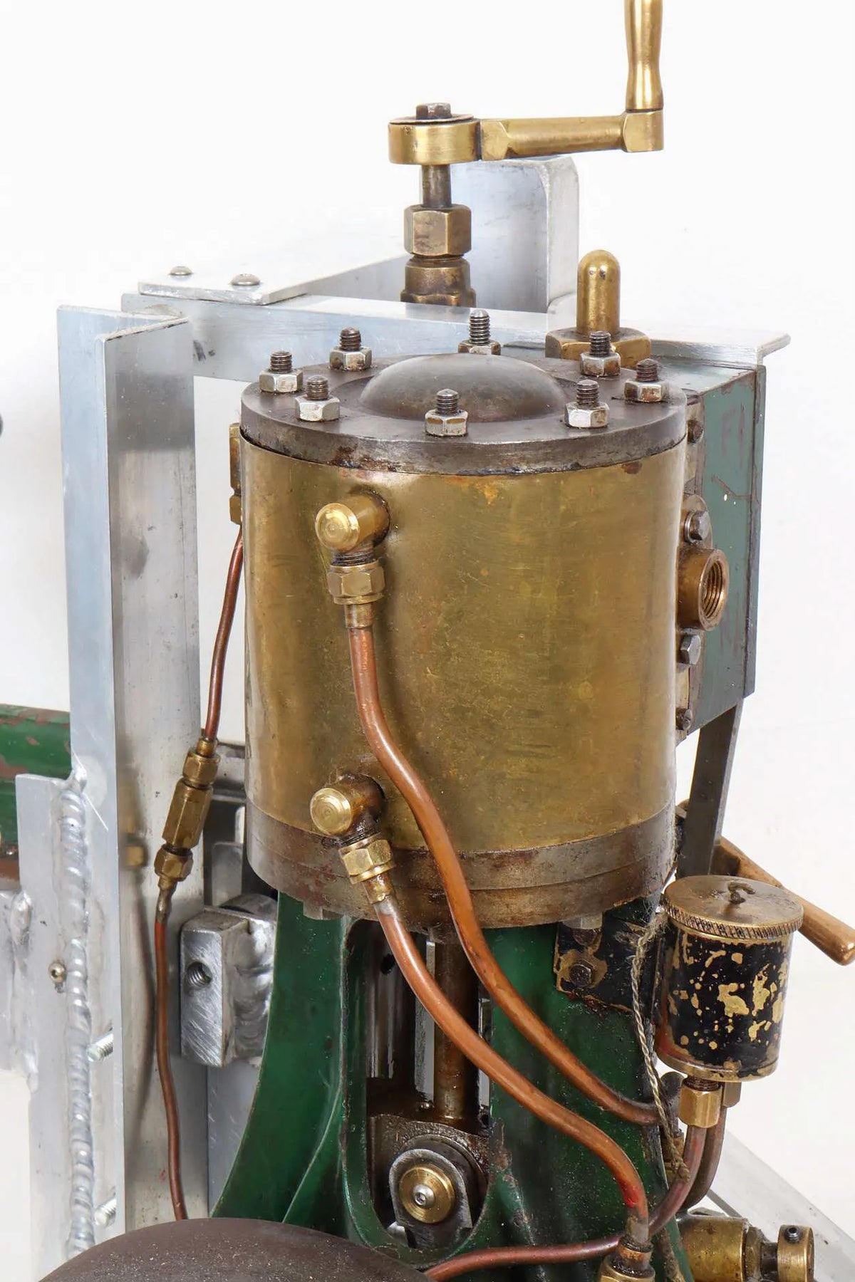 Stuart 5A vertical engine with pump