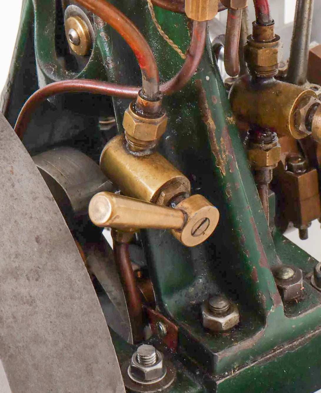 Stuart 5A vertical engine with pump