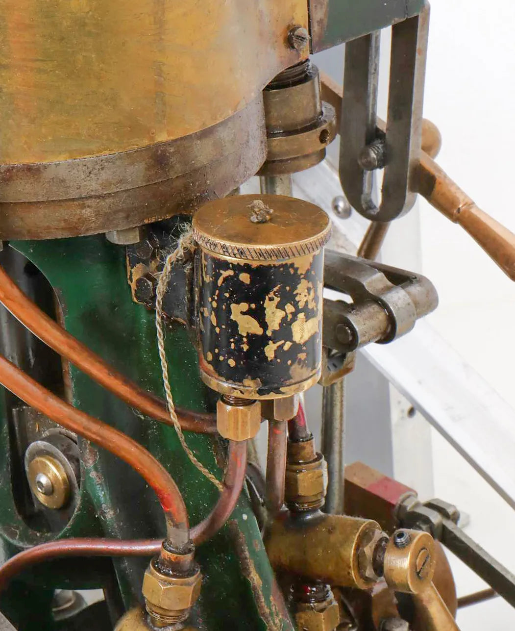 Stuart 5A vertical engine with pump