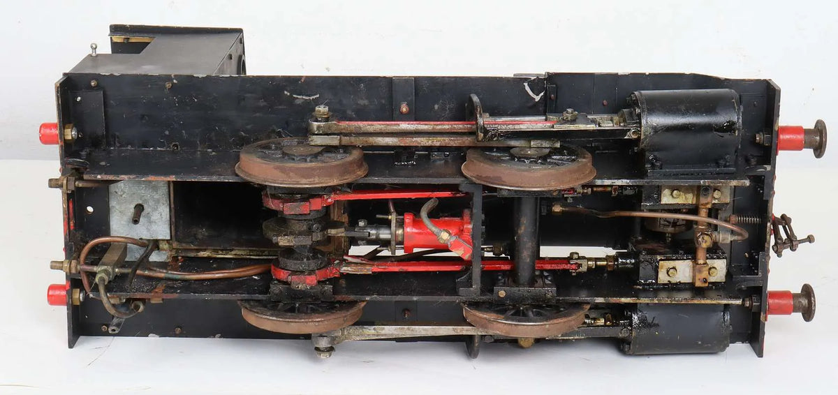 3 1/2 inch gauge "Juliet" 0-4-0 with tender