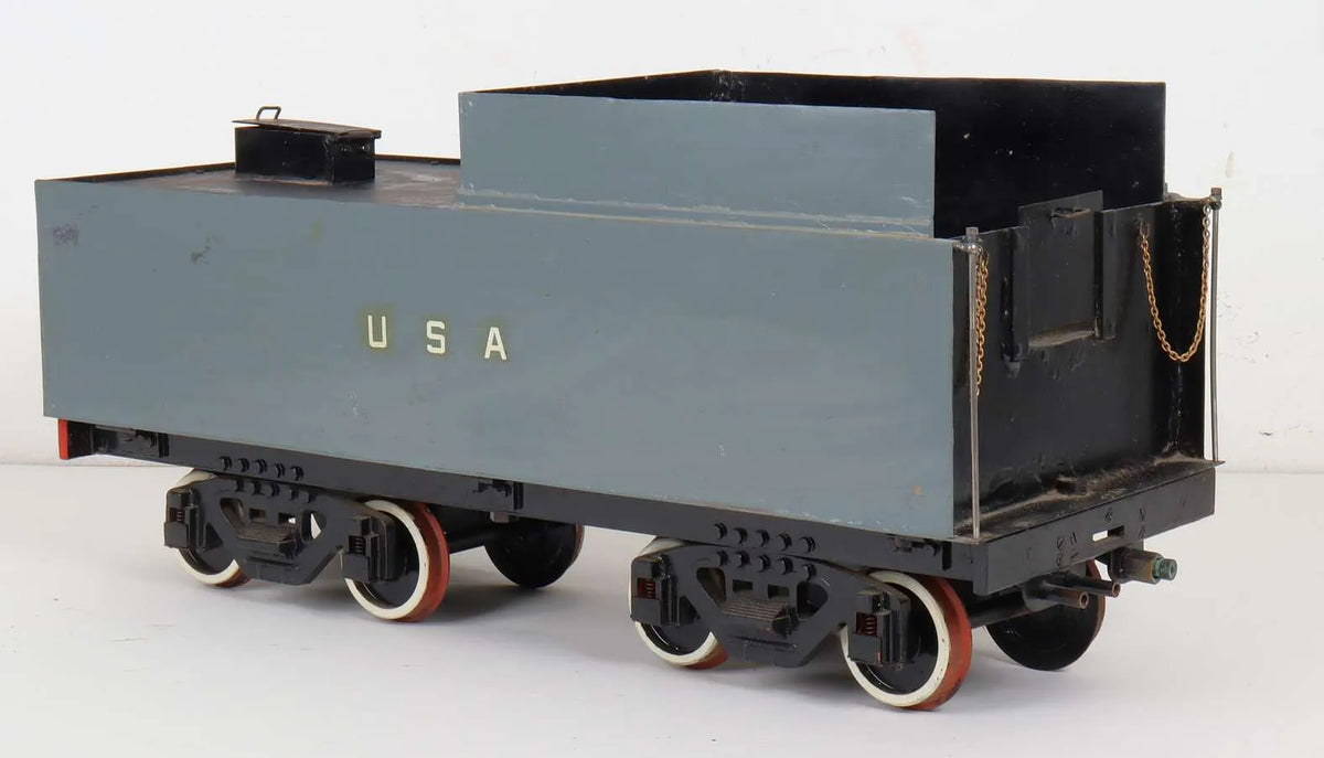 3 1/2 inch gauge US bogie tender