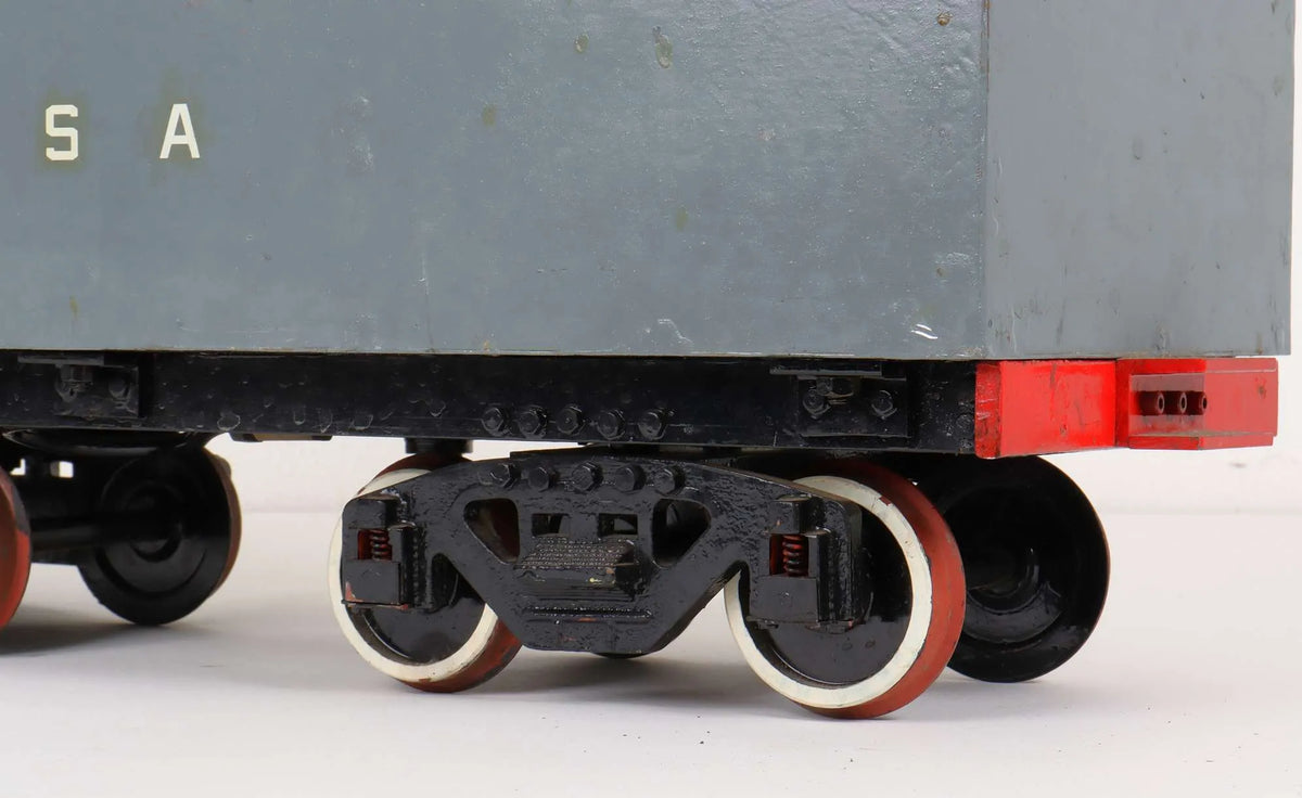 3 1/2 inch gauge US bogie tender
