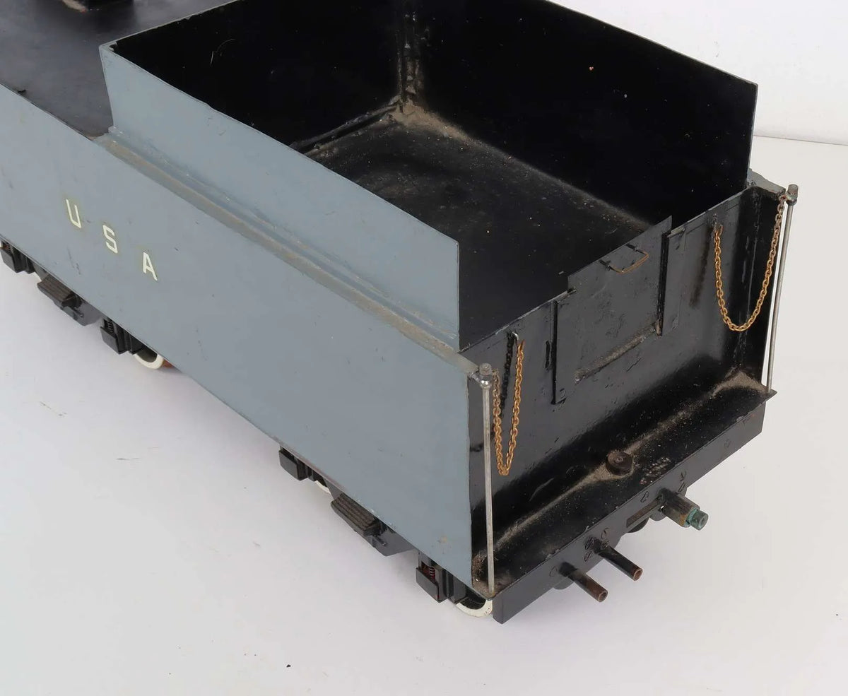 3 1/2 inch gauge US bogie tender