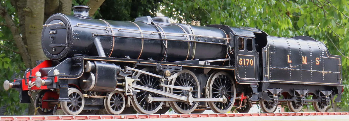 3 1/2 inch gauge LMS Black 5