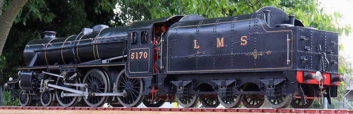 3 1/2 inch gauge LMS Black 5
