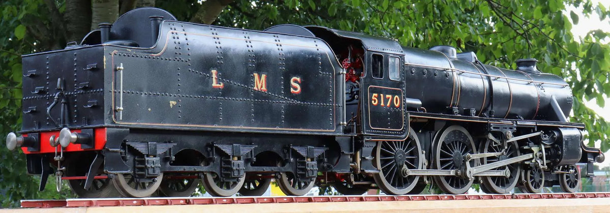 3 1/2 inch gauge LMS Black 5