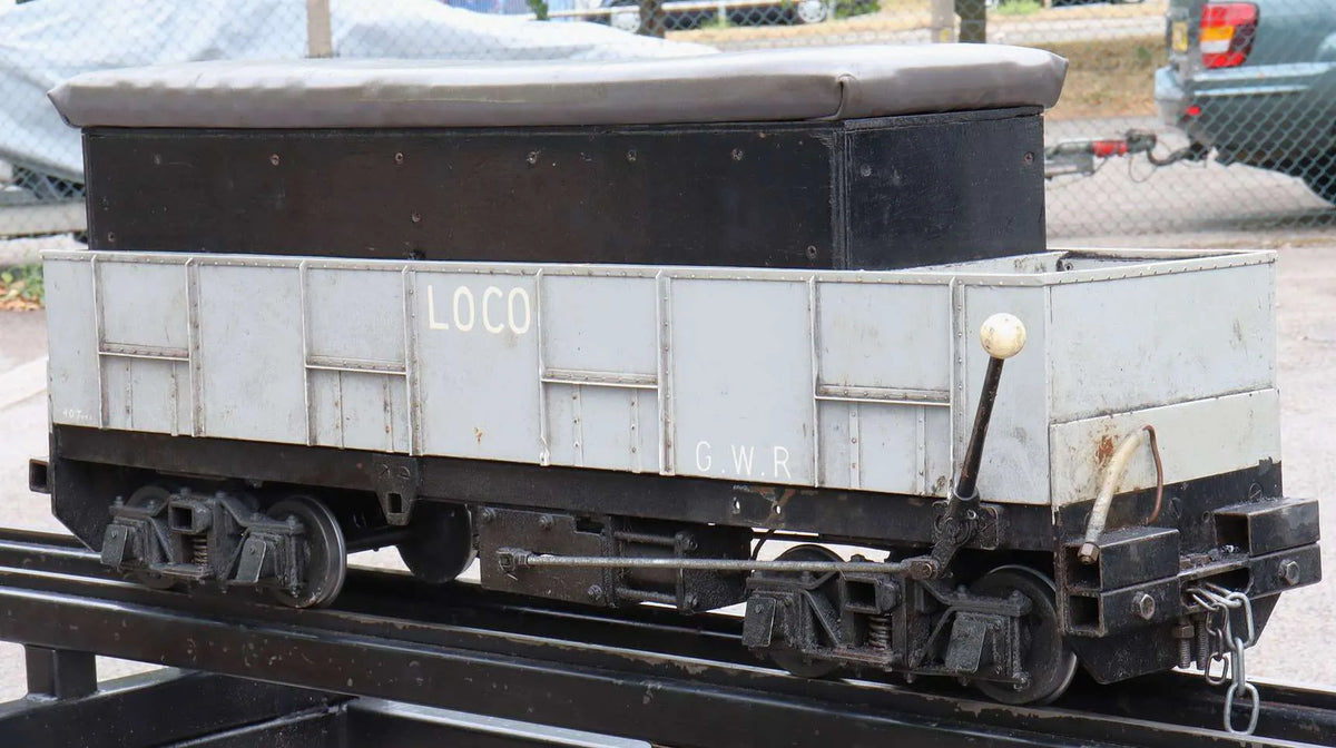 5 inch gauge braked bogie driving truck