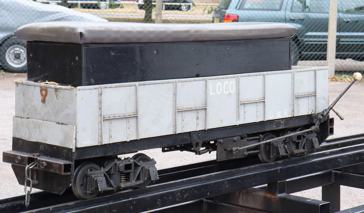 5 inch gauge braked bogie driving truck