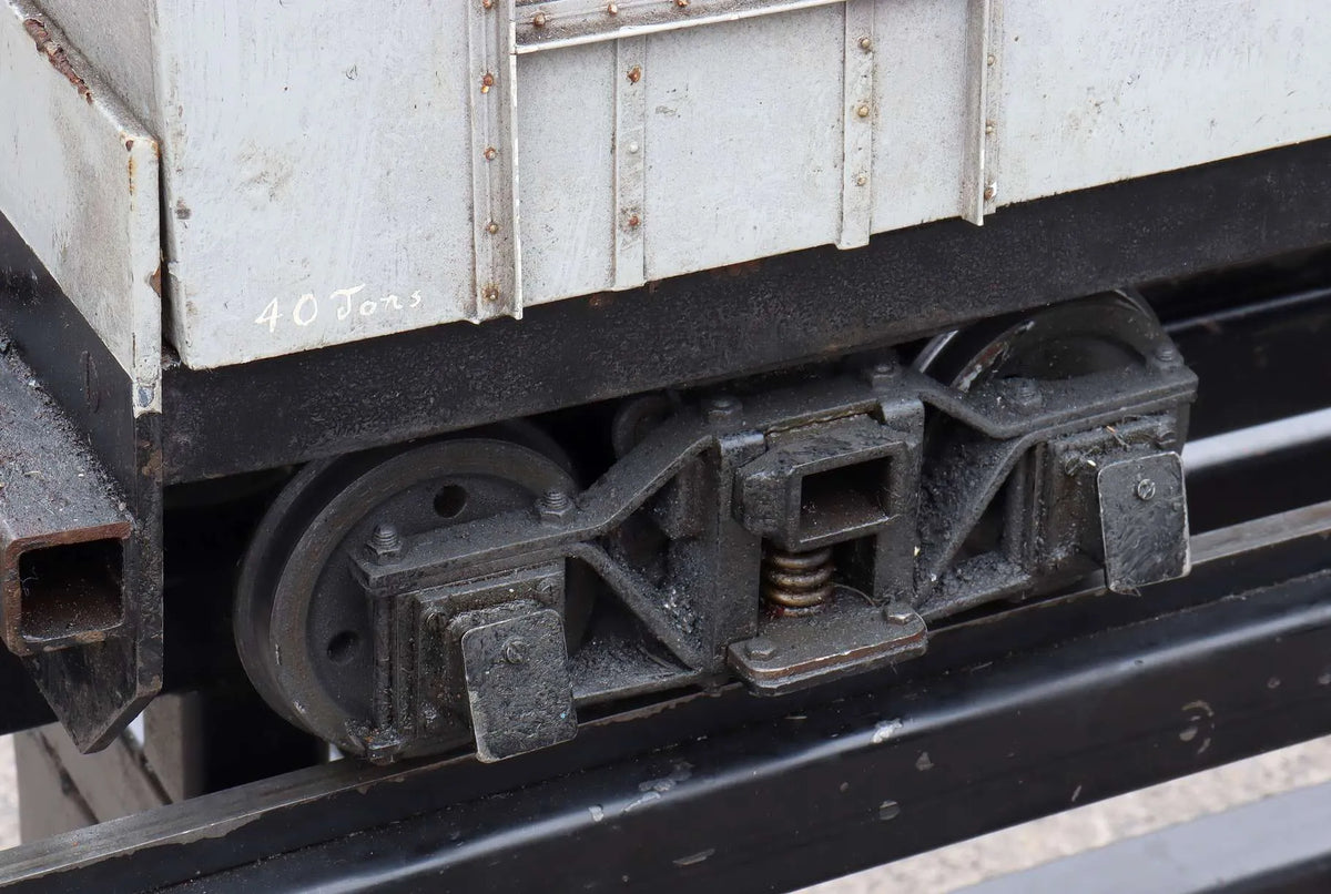 5 inch gauge braked bogie driving truck