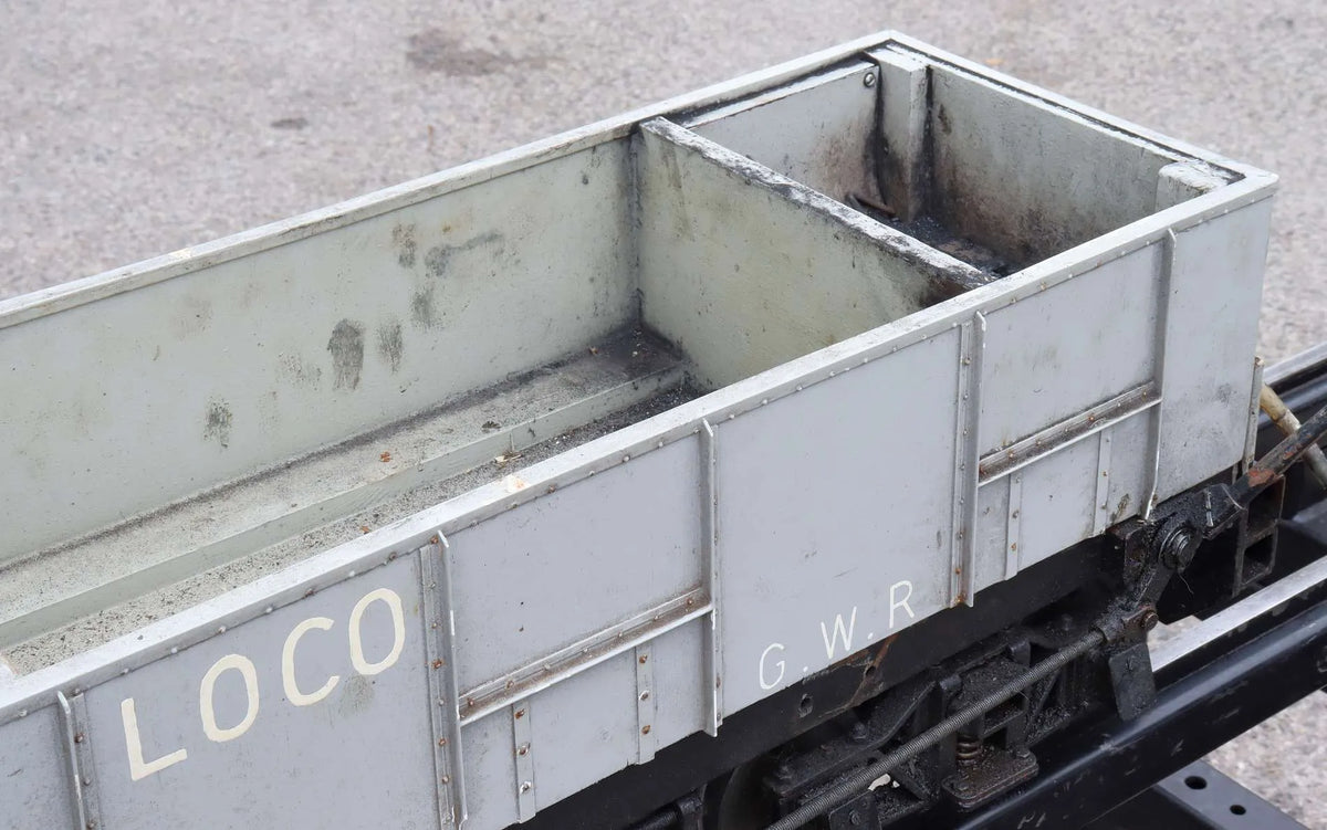 5 inch gauge braked bogie driving truck
