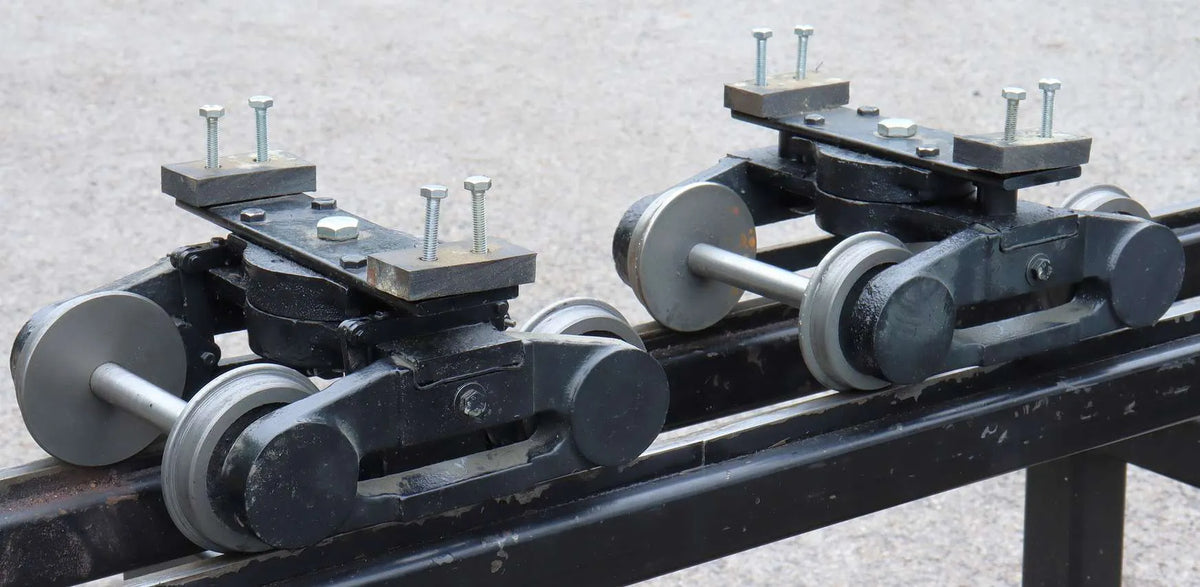Pair 5 inch gauge bogies