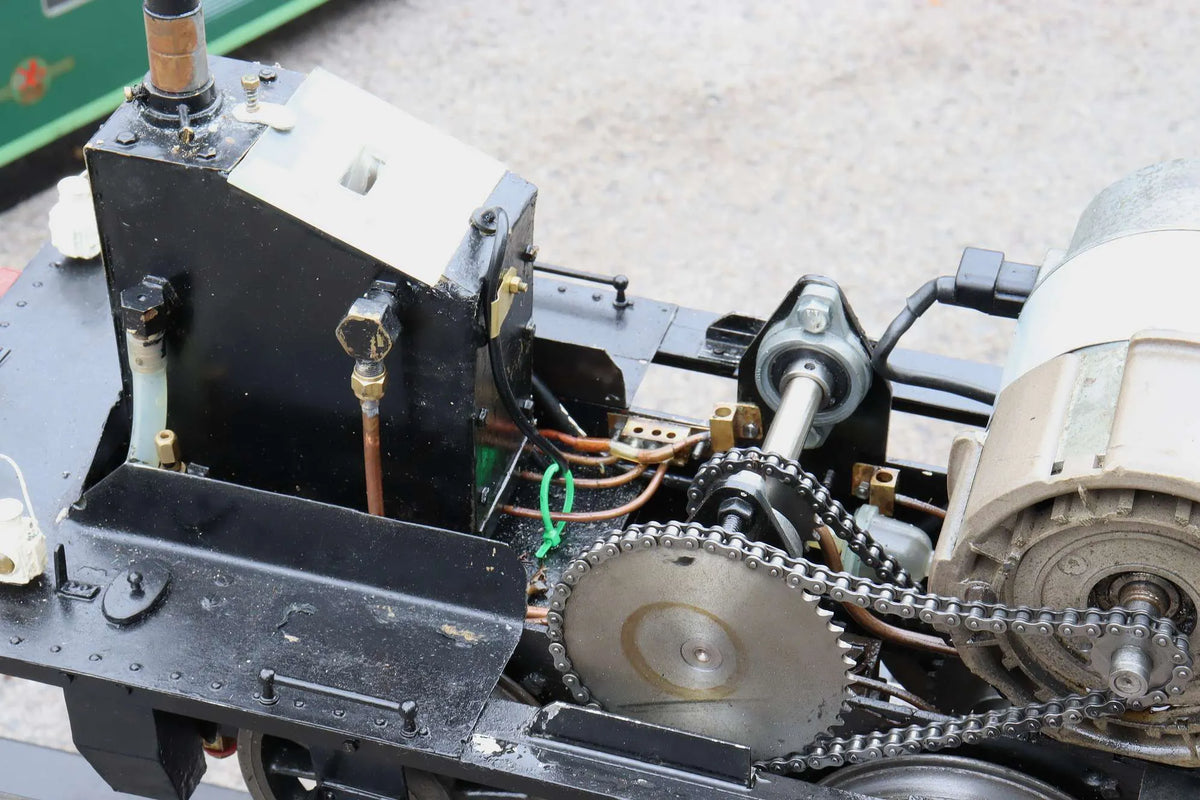 5 inch gauge GWR 56XX 0-6-2T steam outline battery-electric