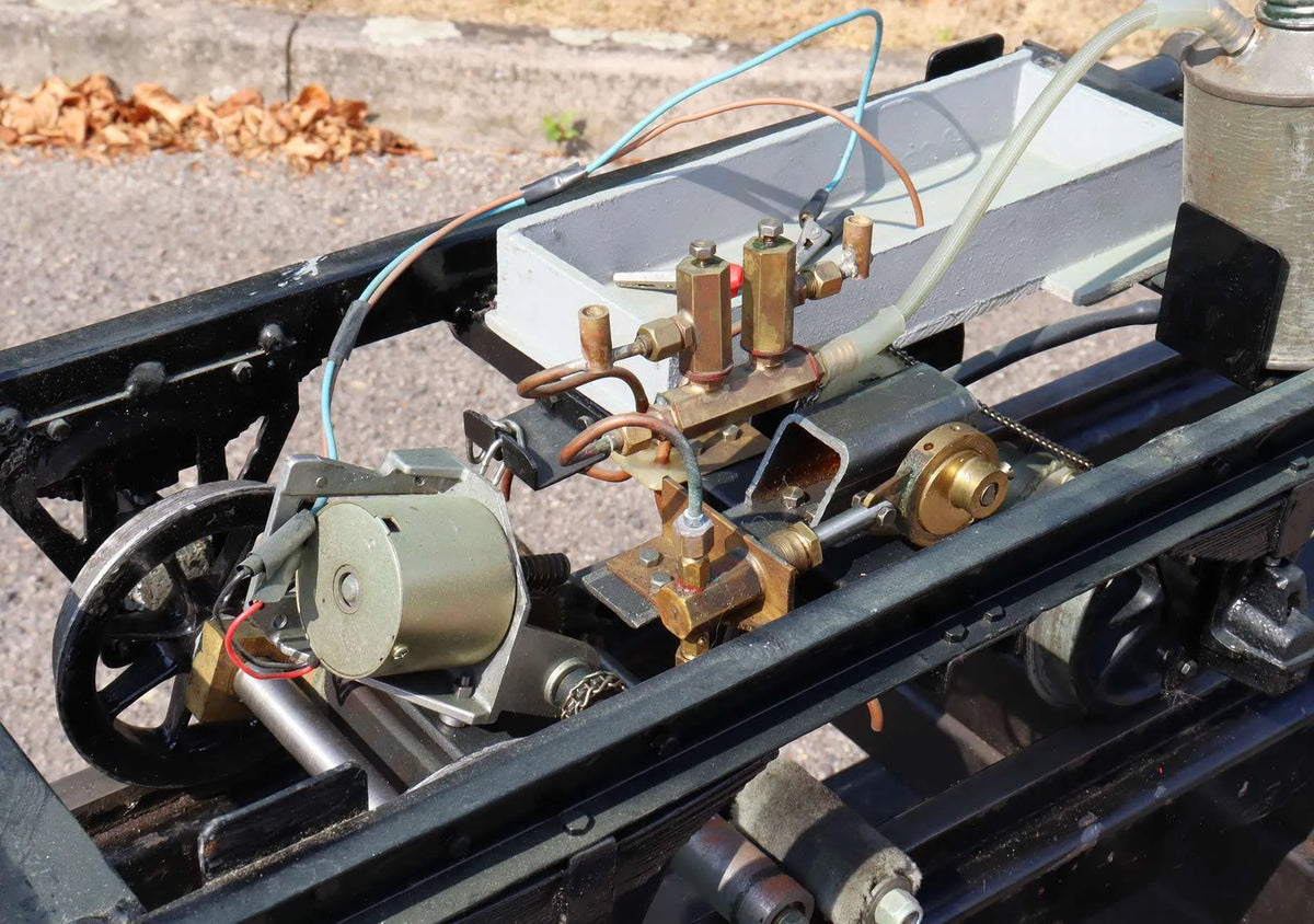 5 inch gauge track-cleaning wagon