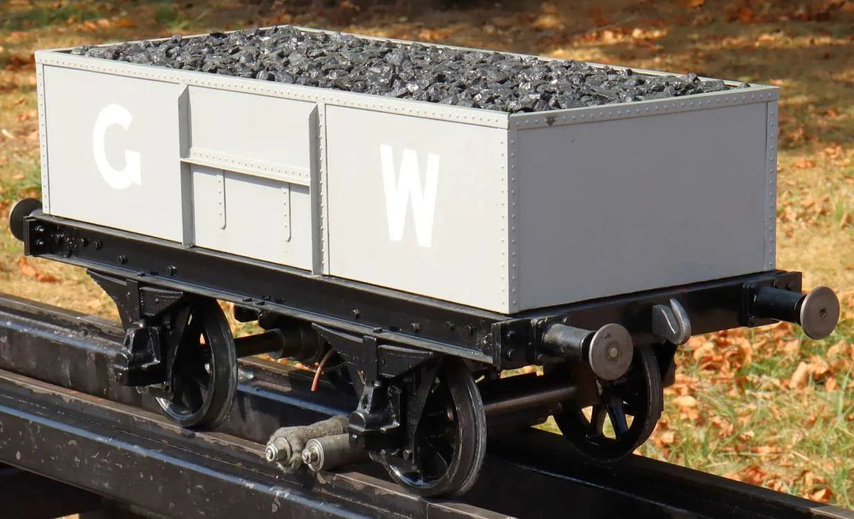 5 inch gauge track-cleaning wagon