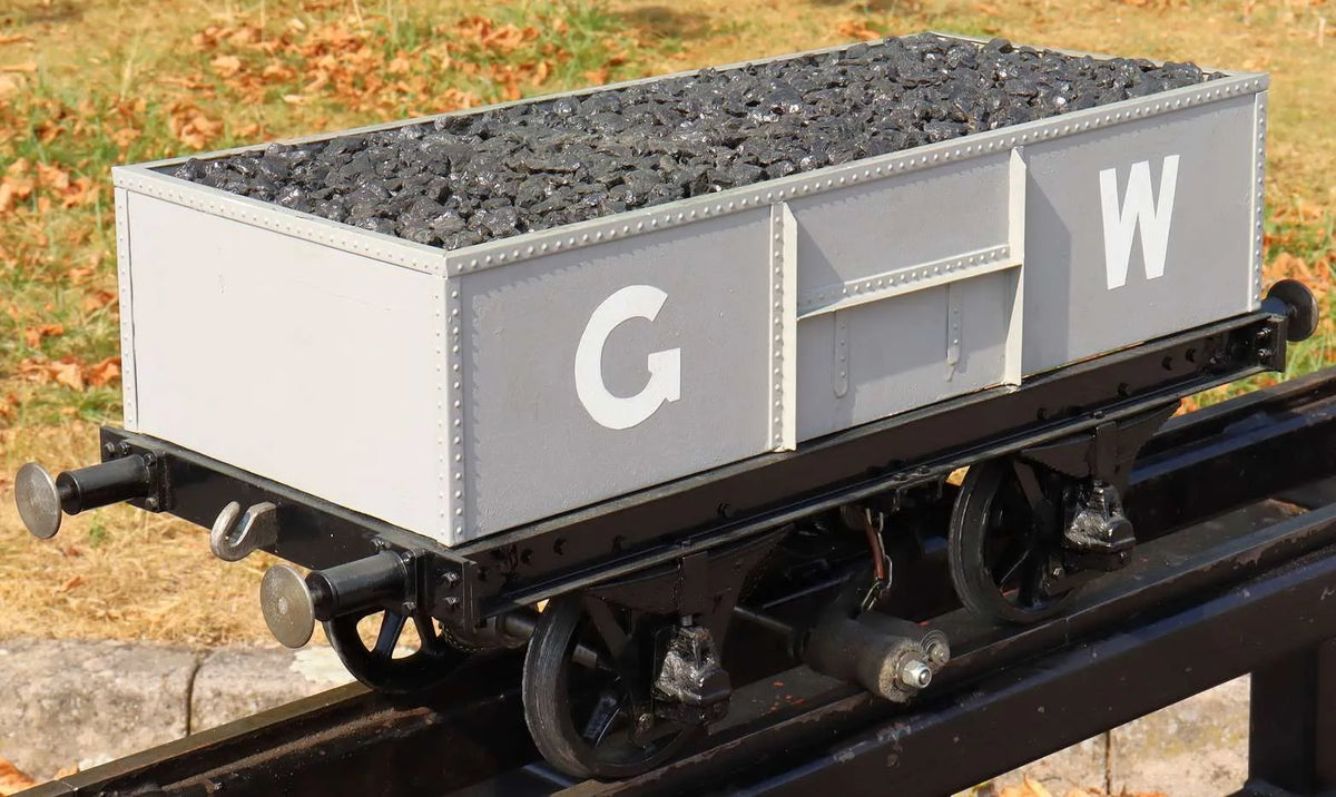 5 inch gauge track-cleaning wagon