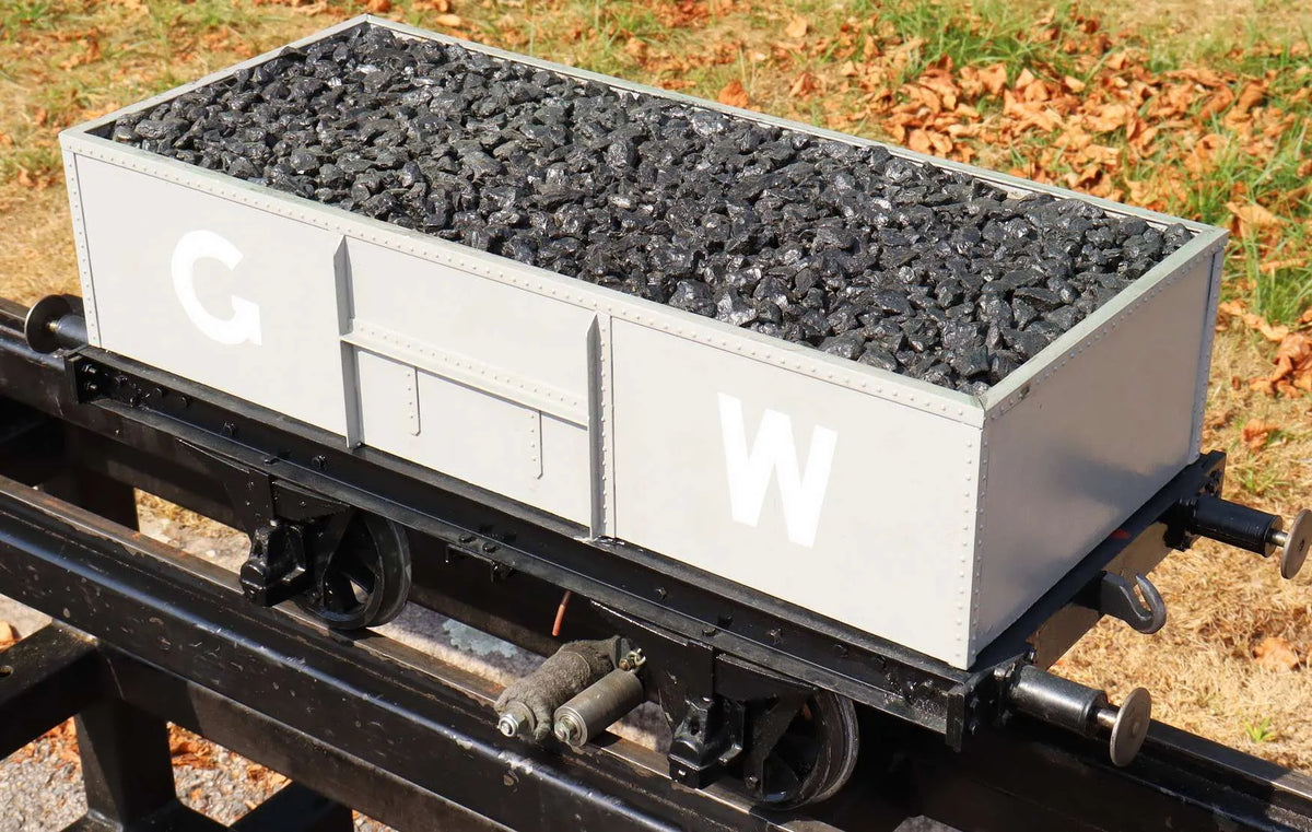 5 inch gauge track-cleaning wagon