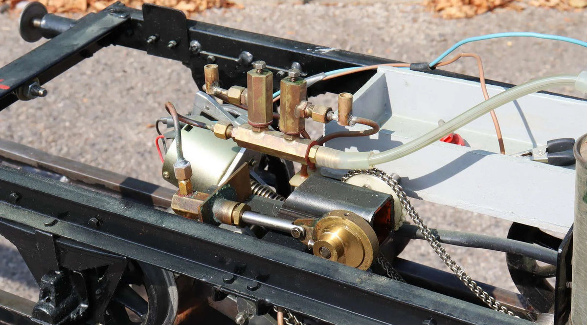 5 inch gauge track-cleaning wagon