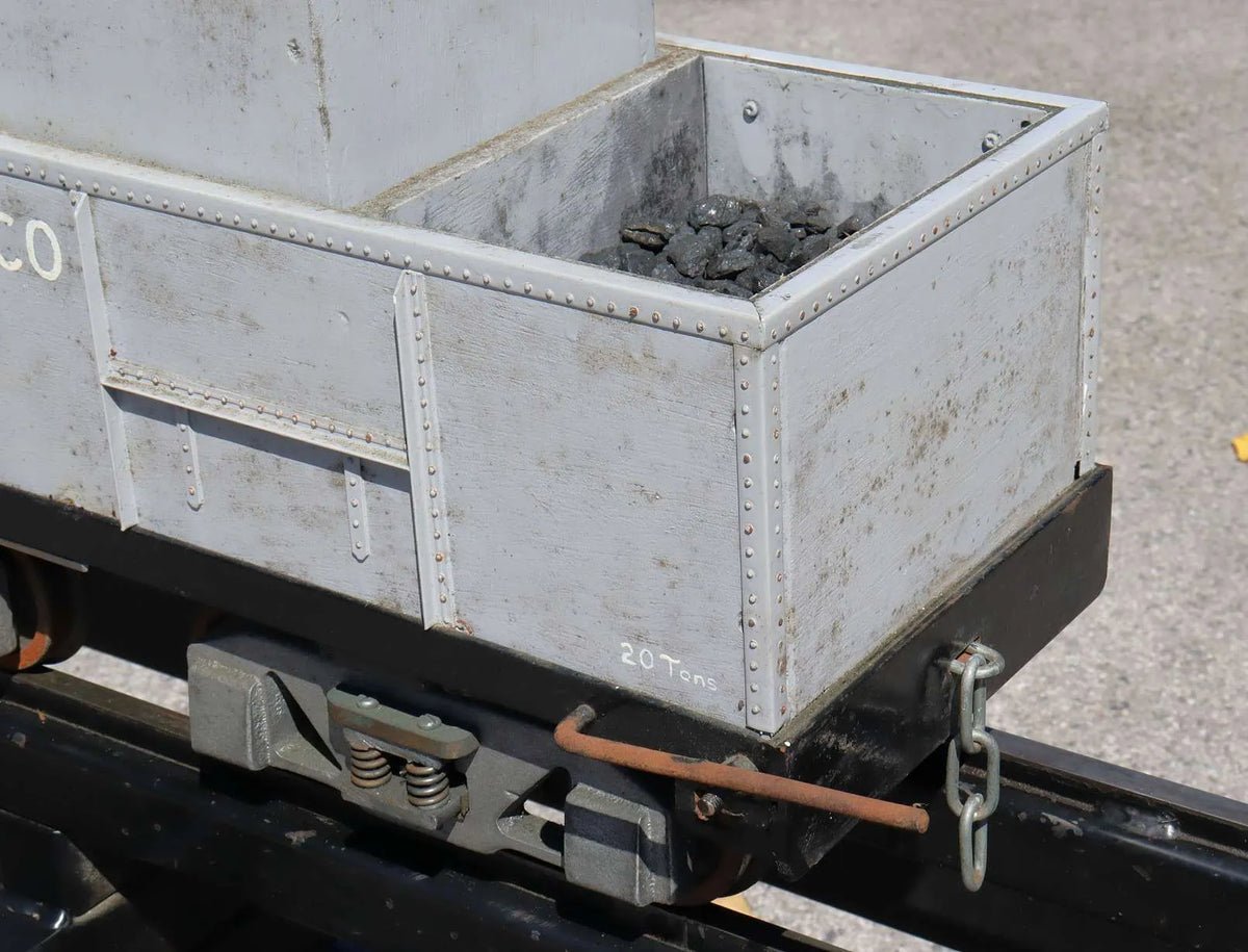 5 inch gauge braked bogie driving truck