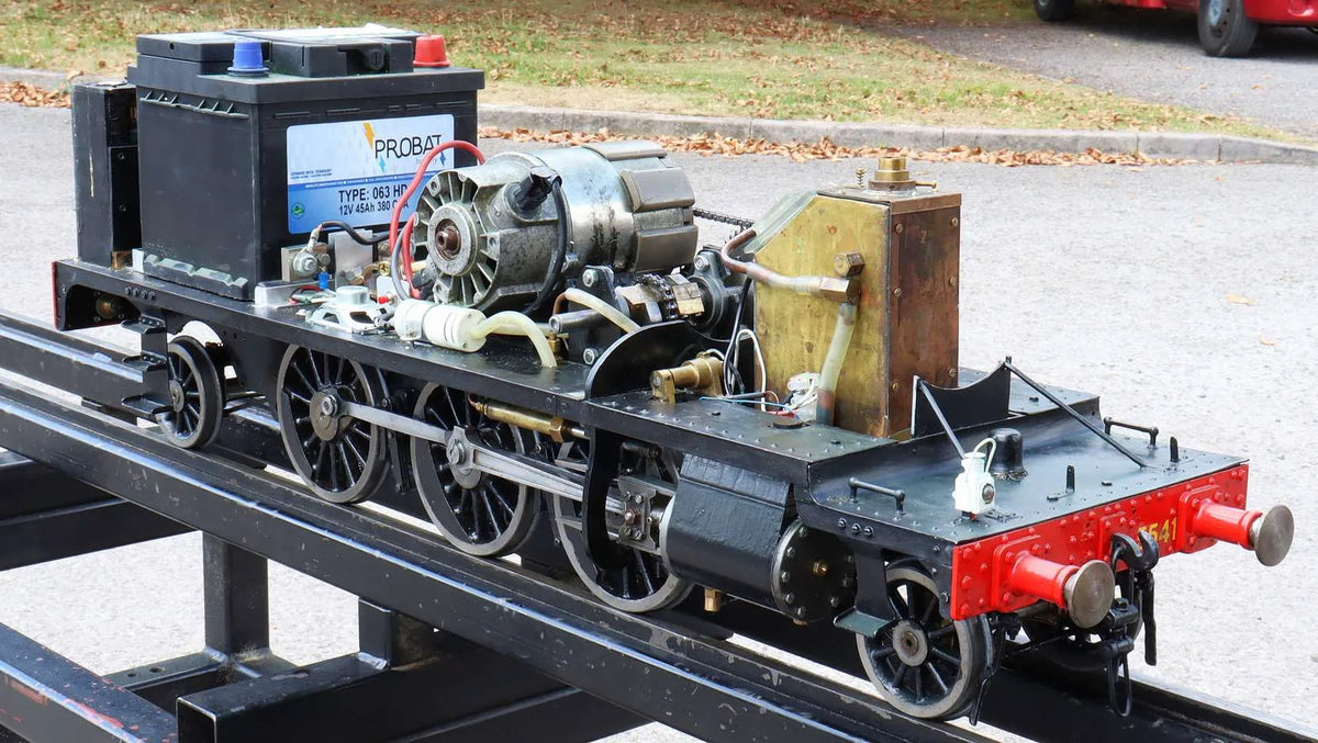 5 inch gauge GWR 45XX 2-6-2T steam outline battery electric