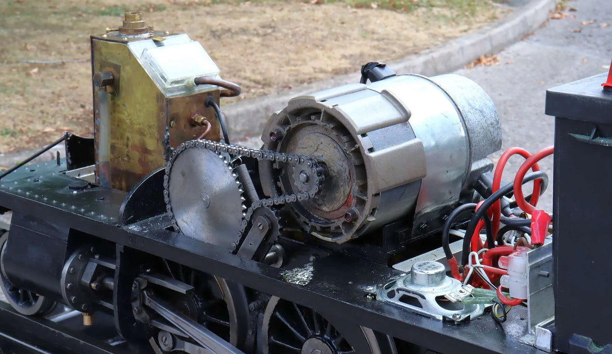 5 inch gauge GWR 45XX 2-6-2T steam outline battery electric