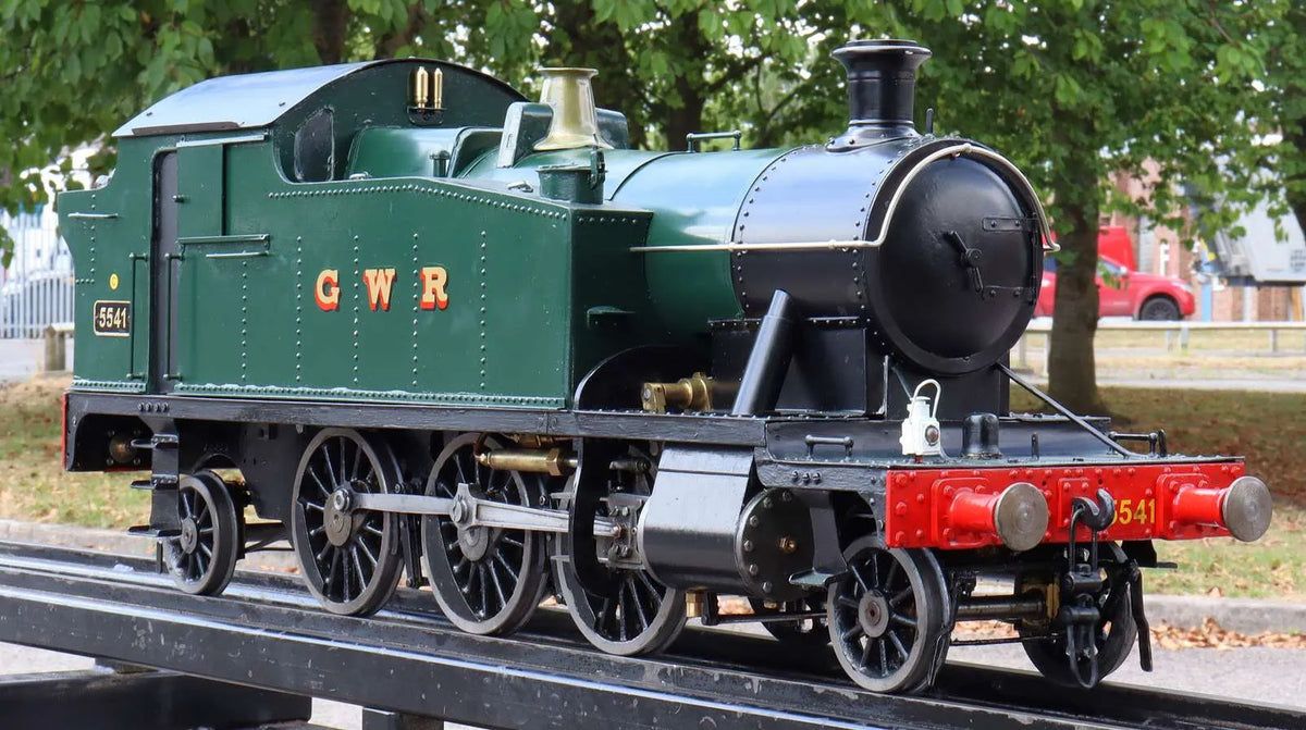 5 inch gauge GWR 45XX 2-6-2T steam outline battery electric