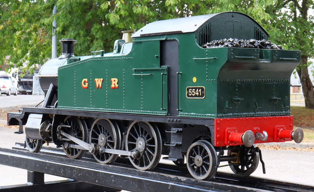 5 inch gauge GWR 45XX 2-6-2T steam outline battery electric