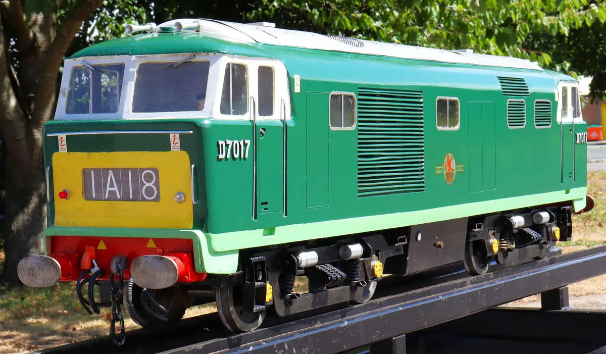 5 inch gauge Class 35 Hymek battery electric