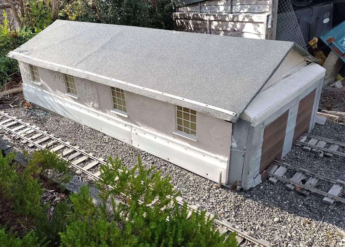 5 inch gauge railway including track, rail, turnout, double slip, turntable
