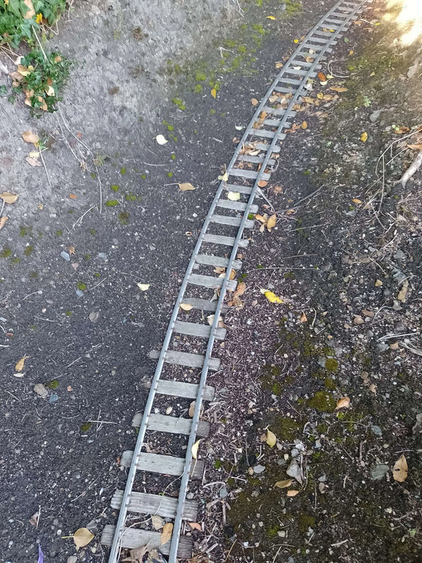 5 inch gauge railway including track, rail, turnout, double slip, turn ...
