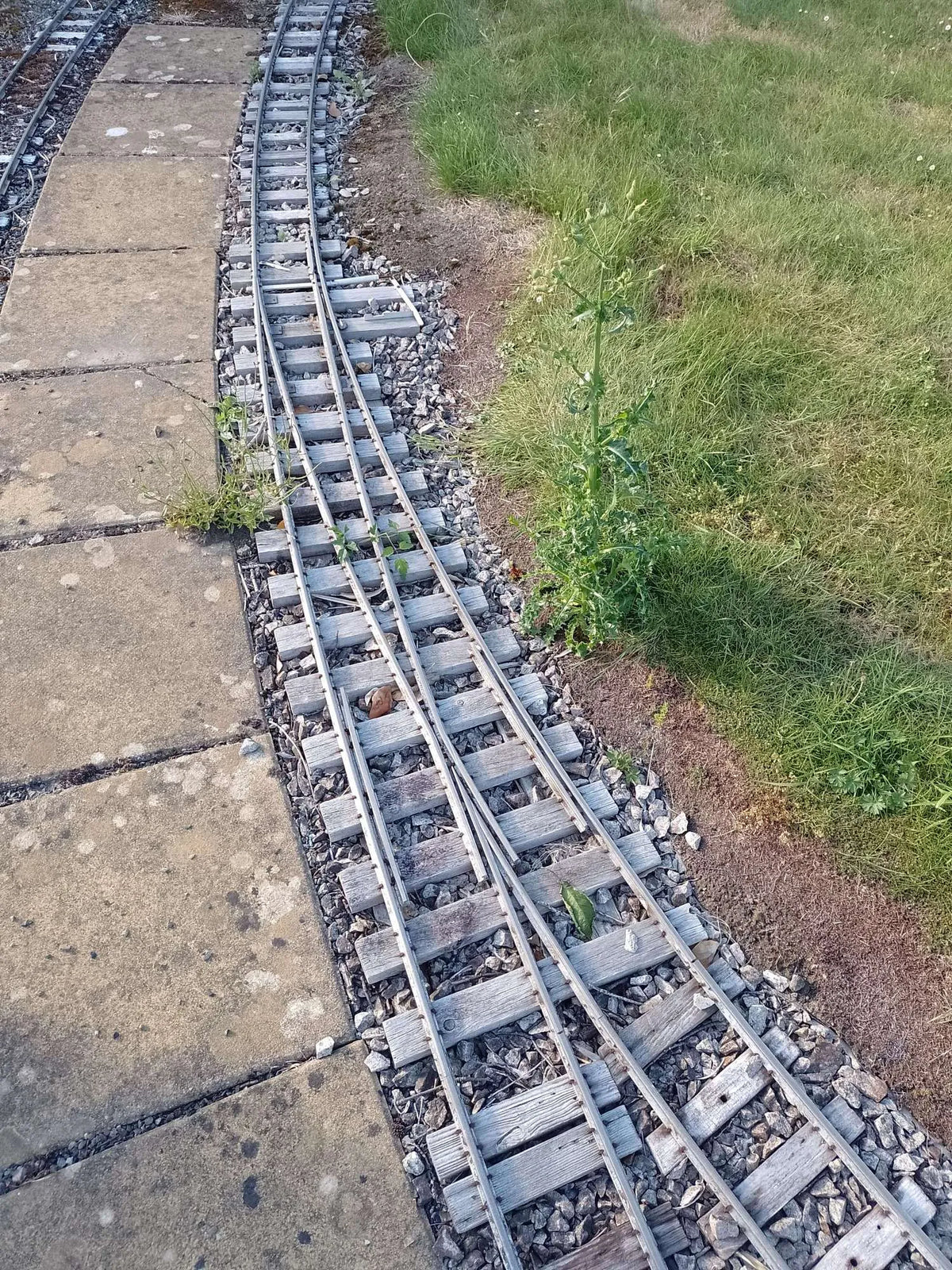 5 inch gauge railway including track, rail, turnout, double slip, turntable