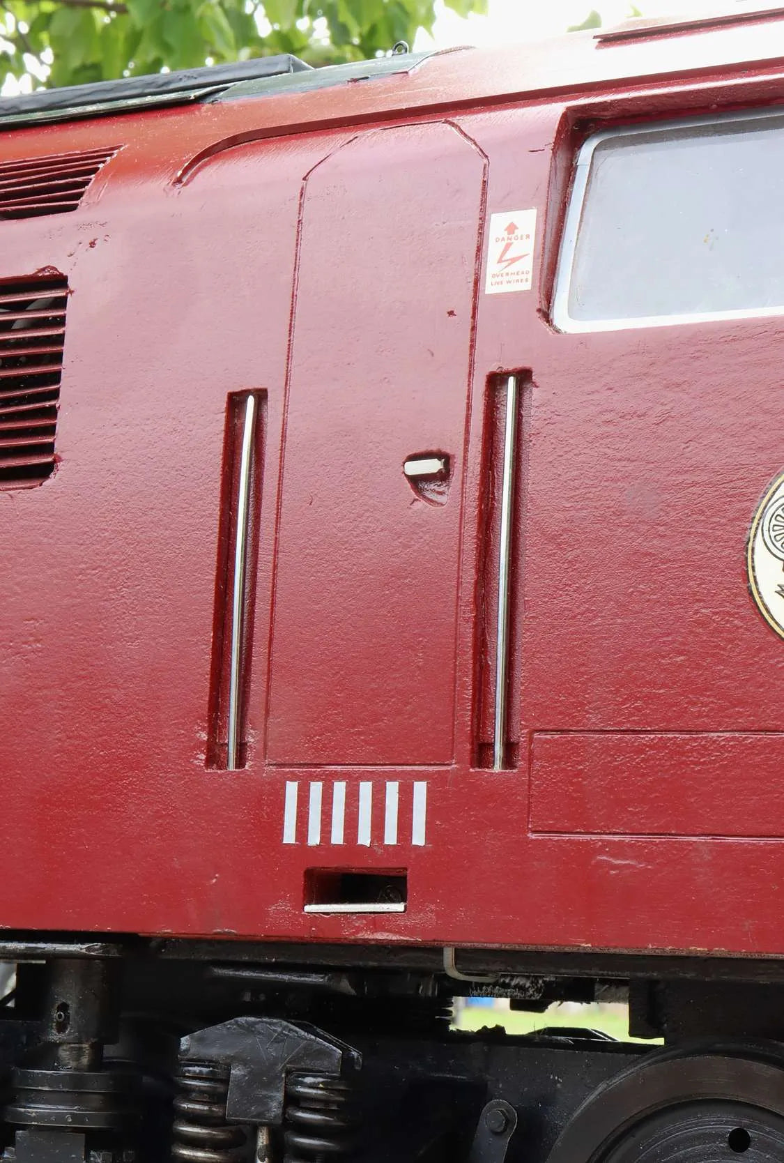 5 inch gauge Class 52 Western battery electric