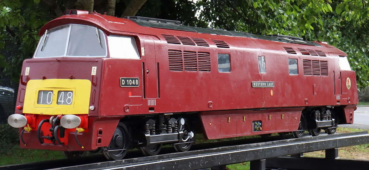 5 inch gauge Class 52 Western battery electric