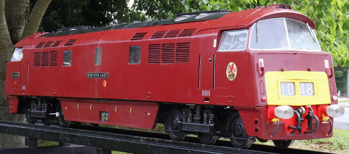5 inch gauge Class 52 Western battery electric