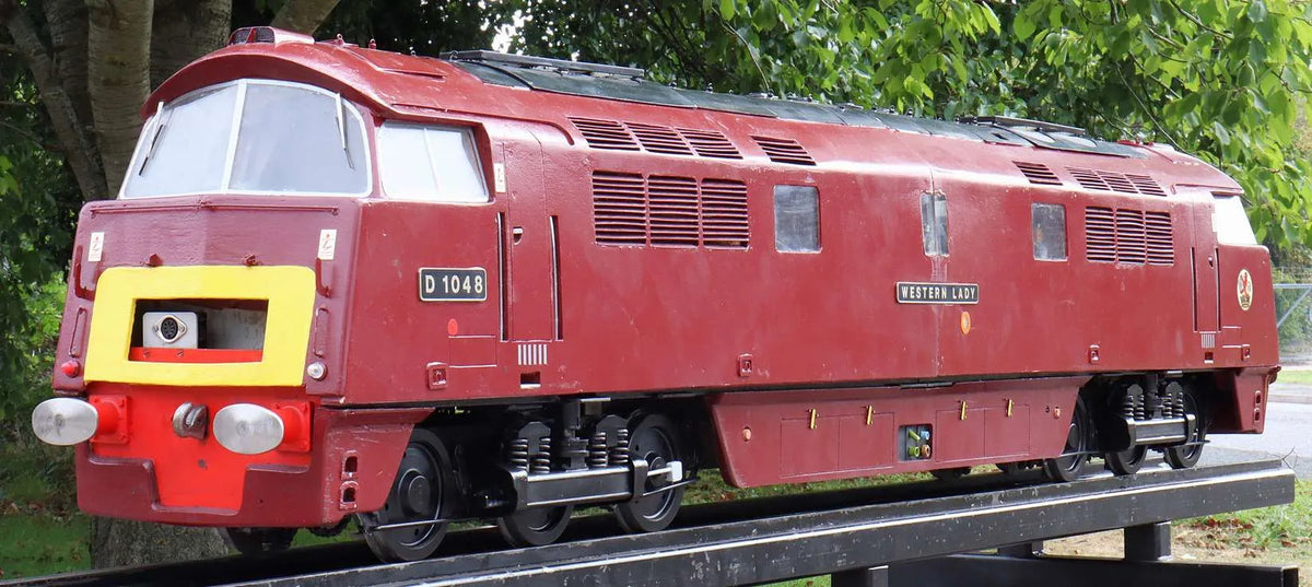 5 inch gauge Class 52 Western battery electric