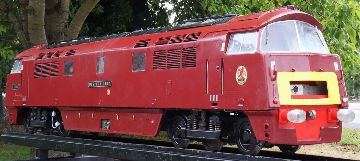 5 inch gauge Class 52 Western battery electric