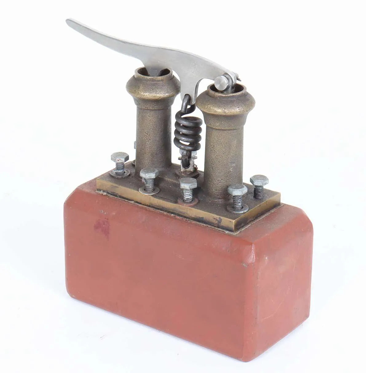 4 inch scale Ramsbottom safety valves with test rig