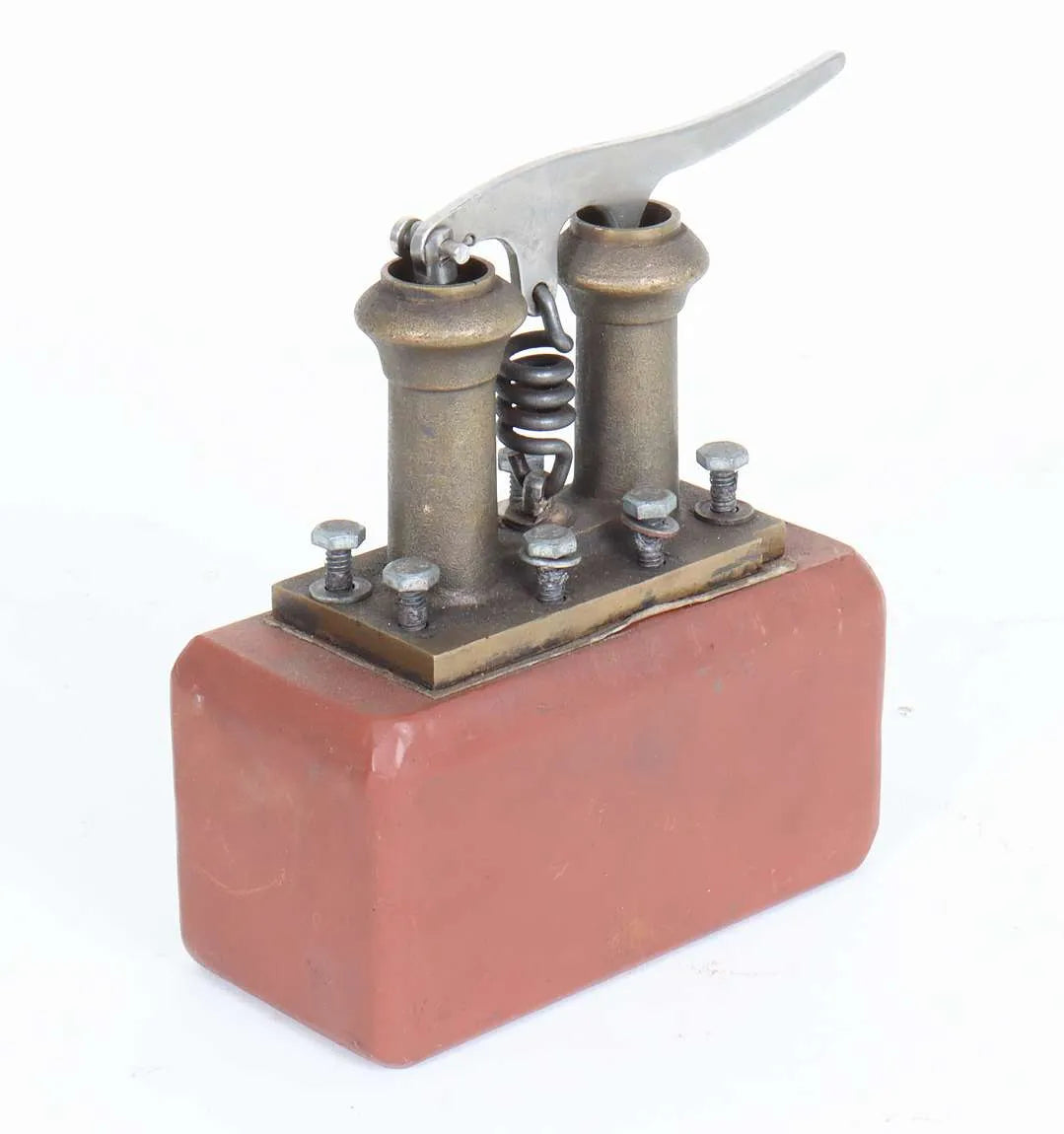 4 inch scale Ramsbottom safety valves with test rig