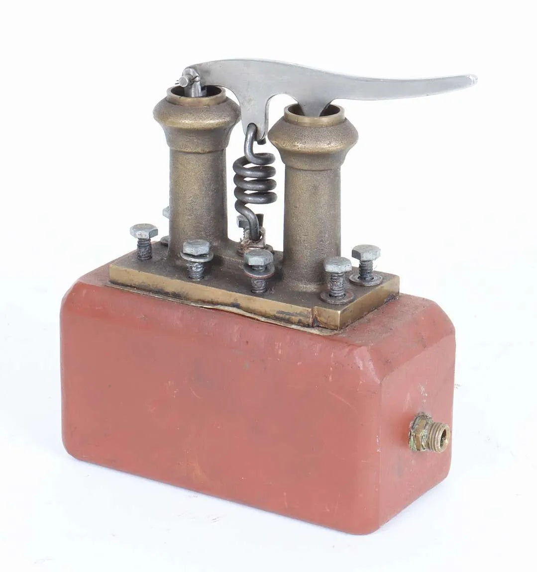 4 inch scale Ramsbottom safety valves with test rig