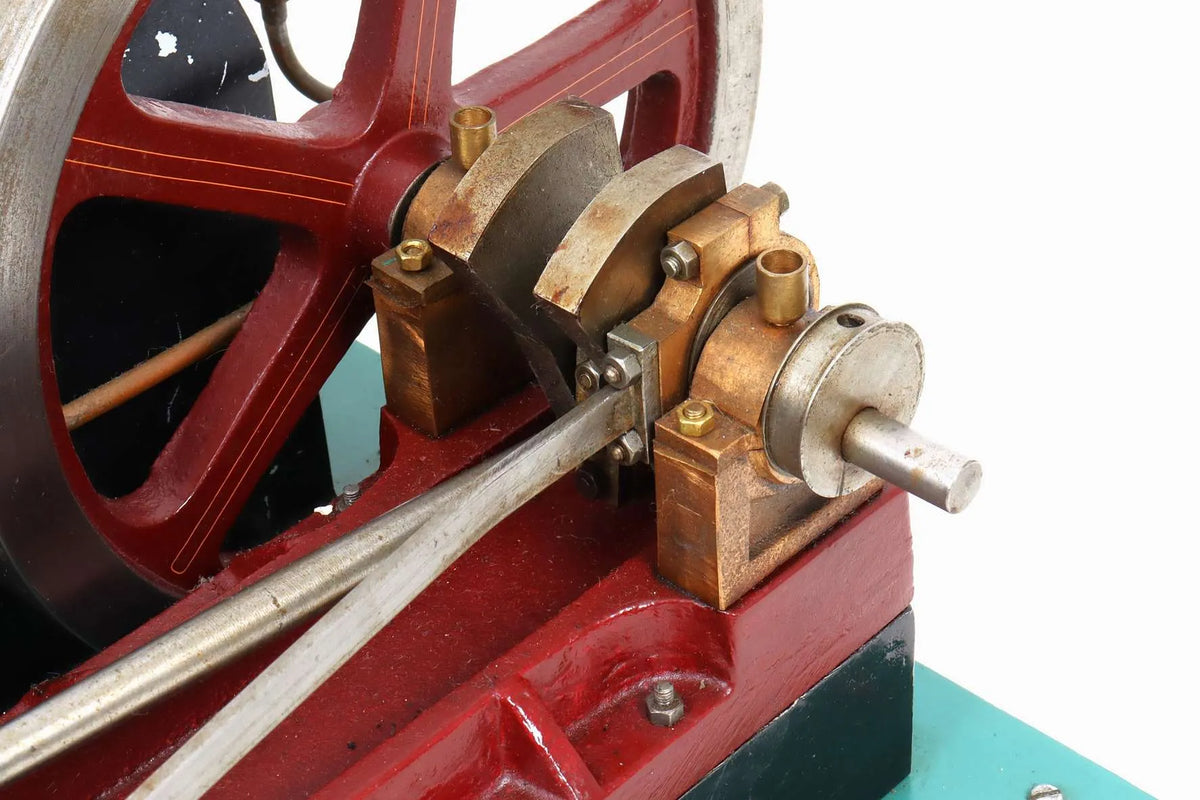 Horizontal mill engine with boiler