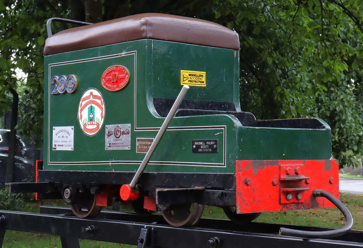 7 1/4 inch gauge braked driving truck