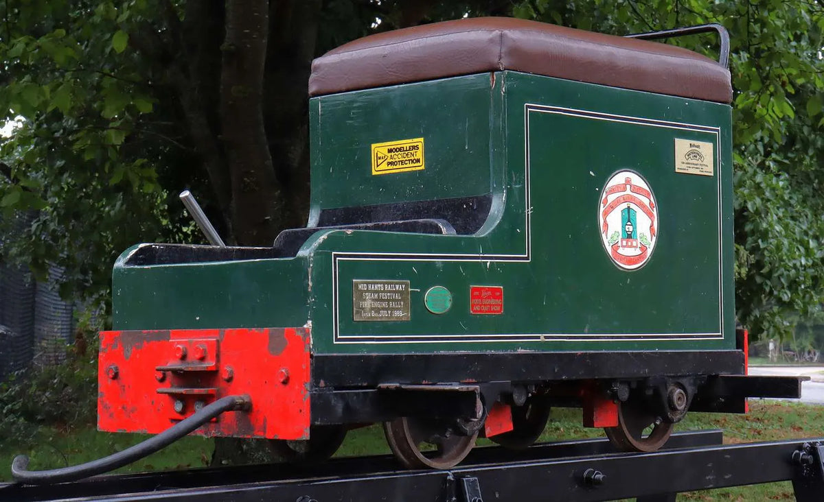 7 1/4 inch gauge braked driving truck
