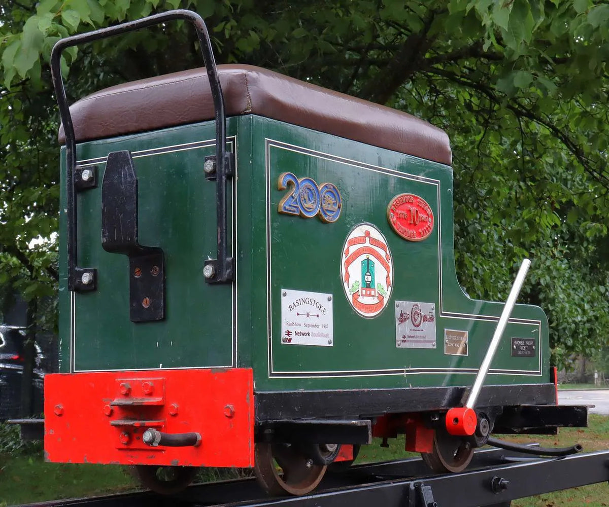 7 1/4 inch gauge braked driving truck