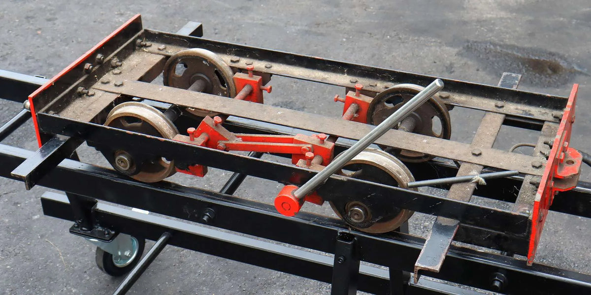 7 1/4 inch gauge braked driving truck