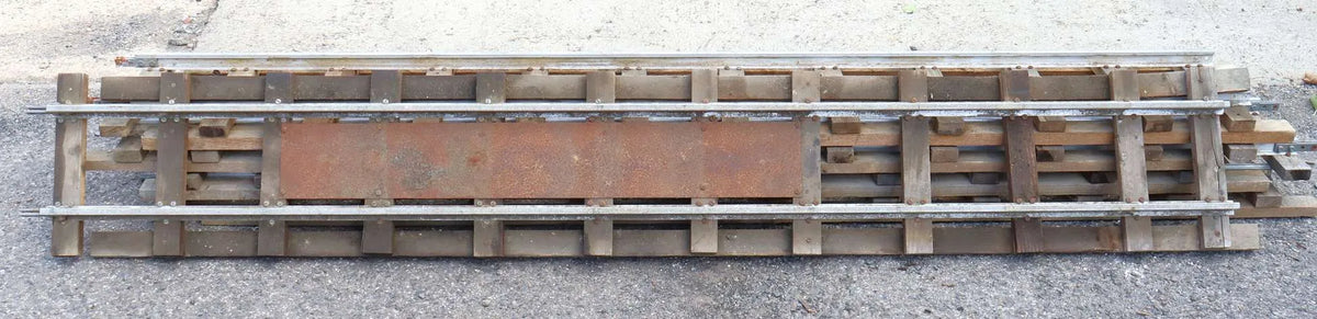 Five panels 7 1/4 inch gauge track