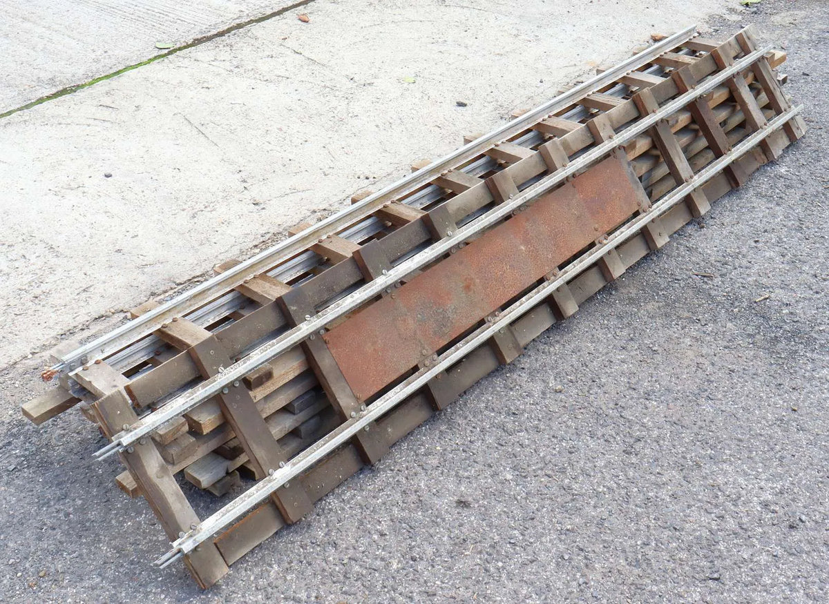 Five panels 7 1/4 inch gauge track
