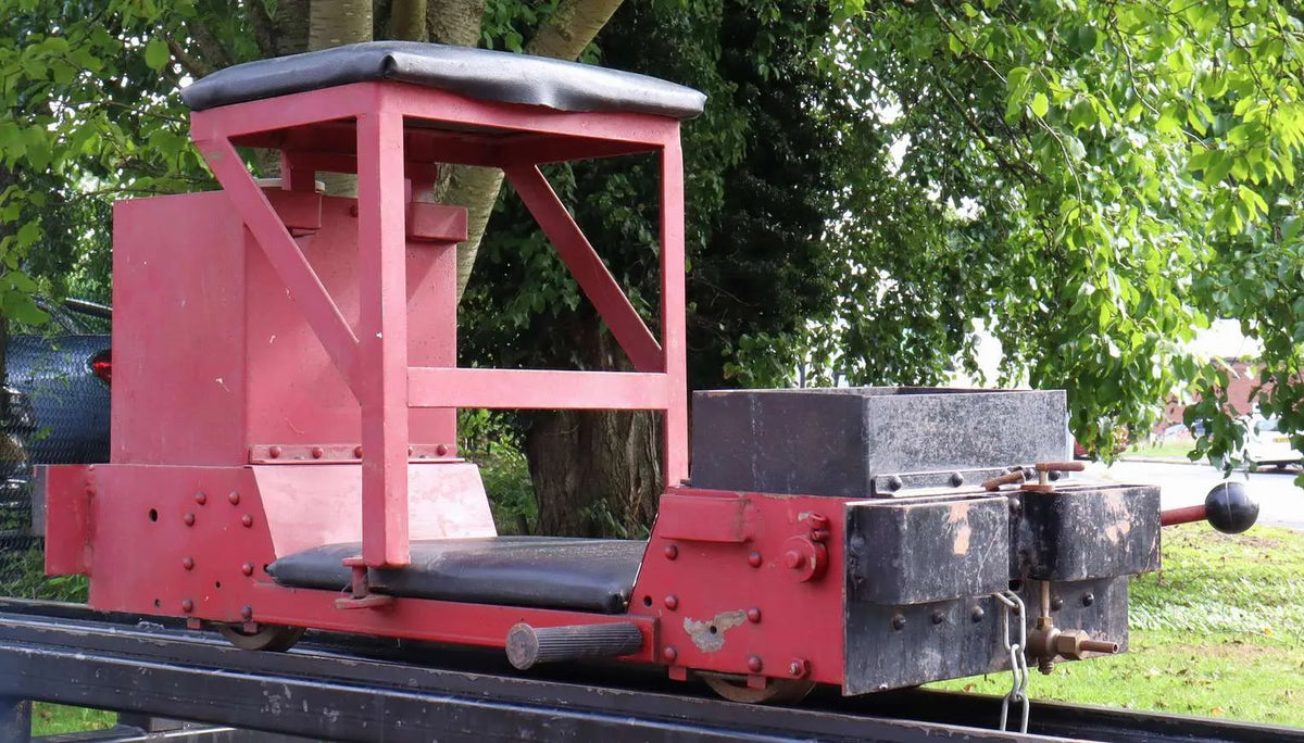 5 inch gauge braked driving truck