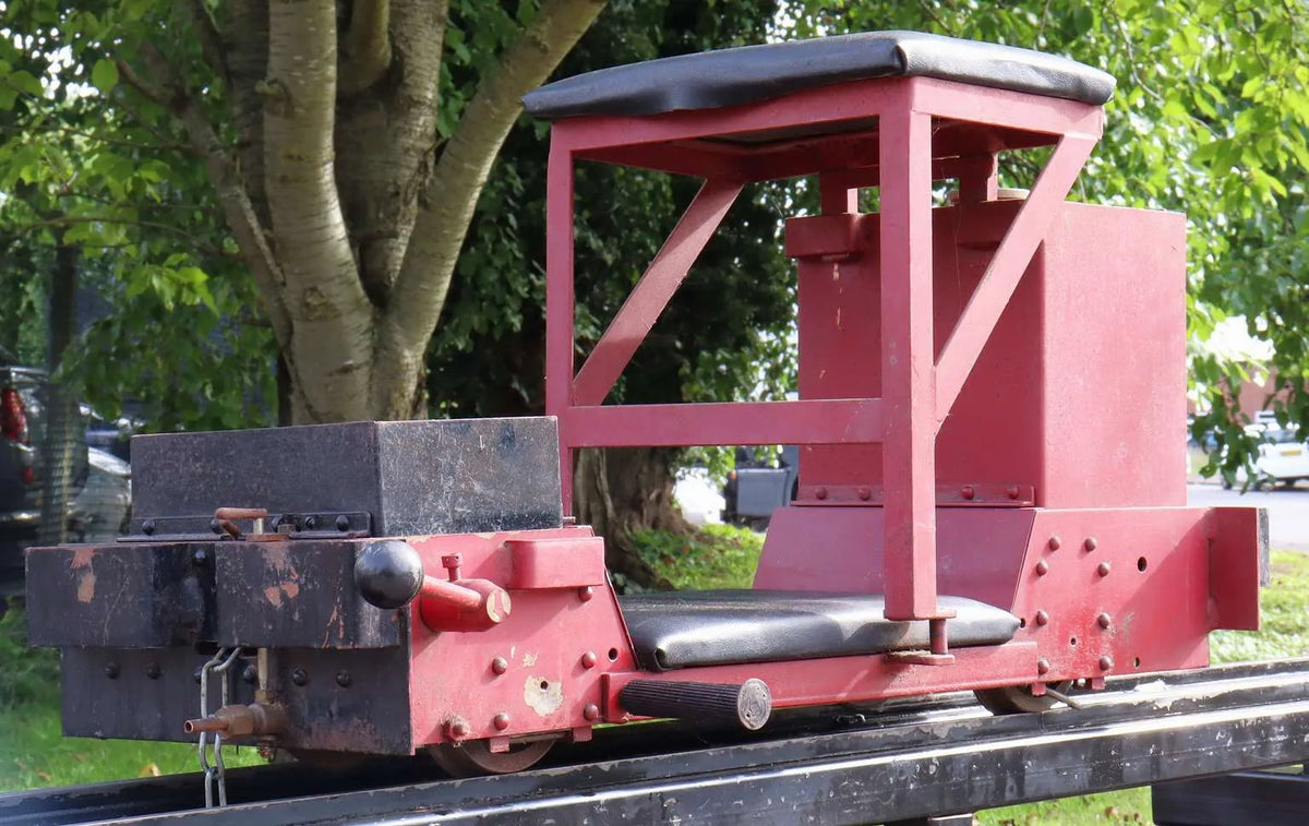 5 inch gauge braked driving truck