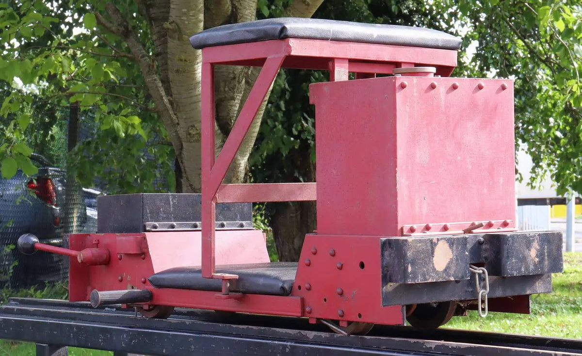 5 inch gauge braked driving truck