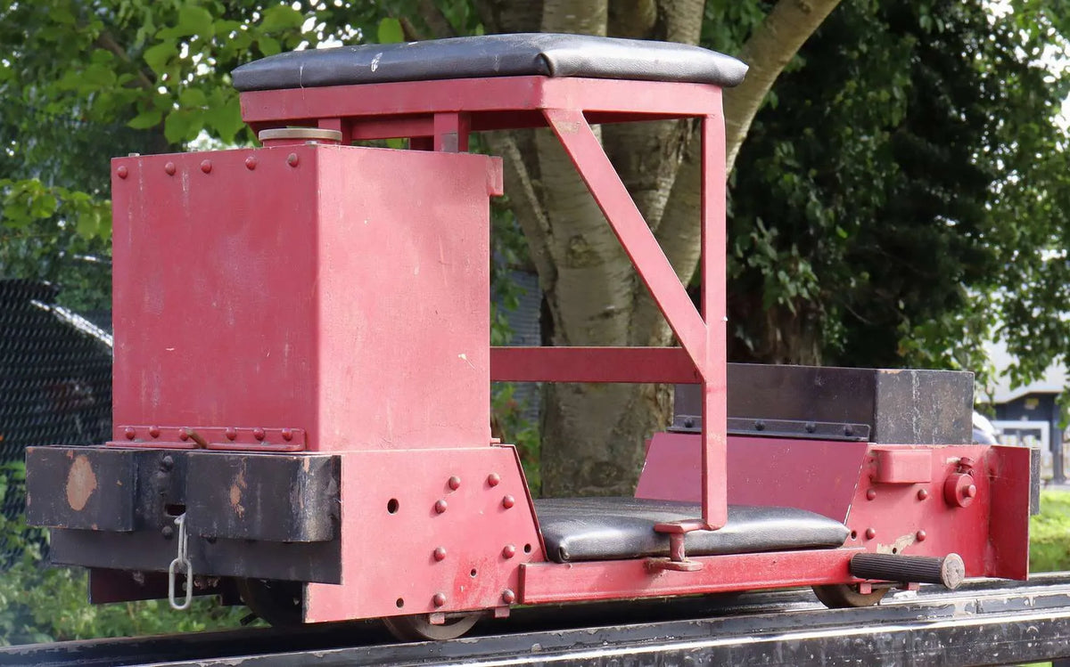 5 inch gauge braked driving truck