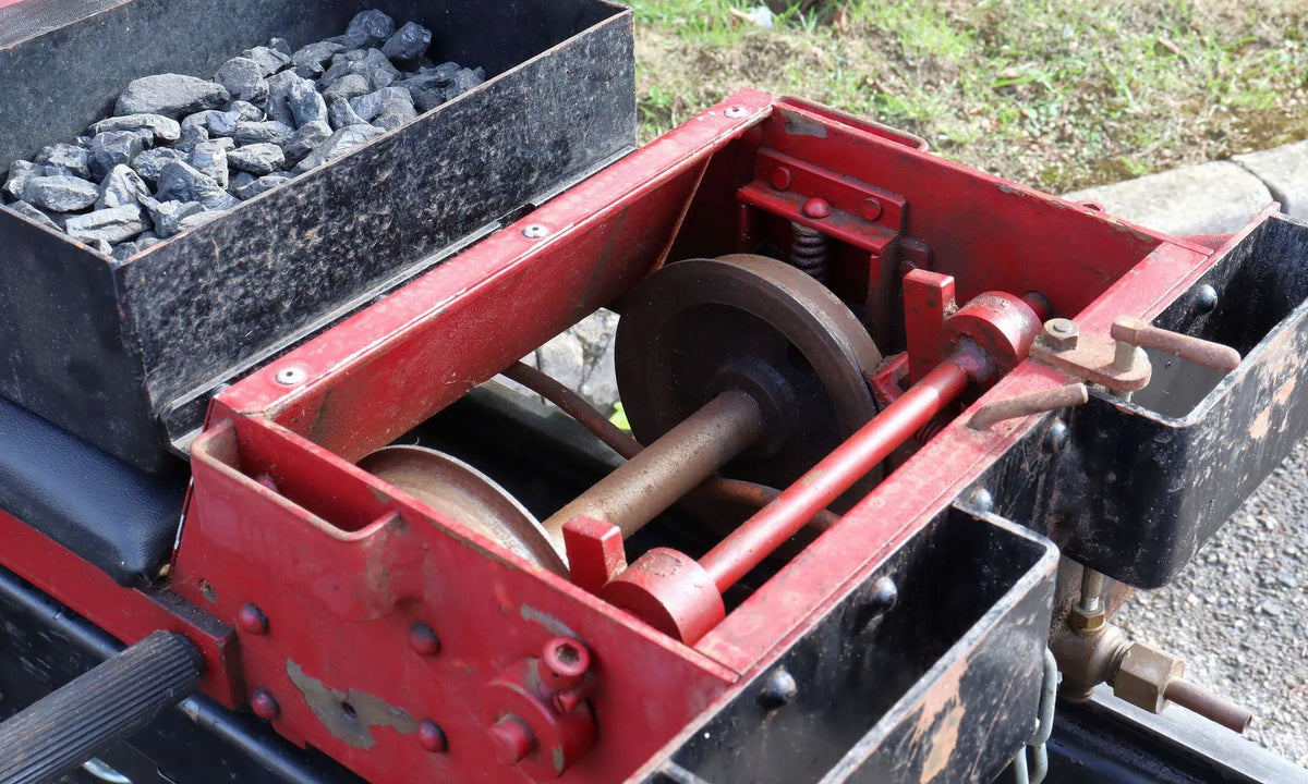 5 inch gauge braked driving truck